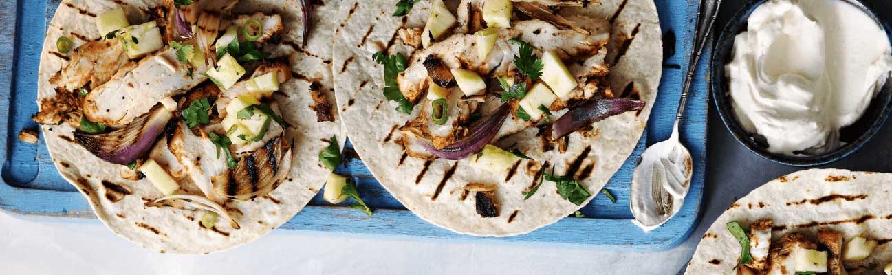 Chicken & Pineapple Tacos Image